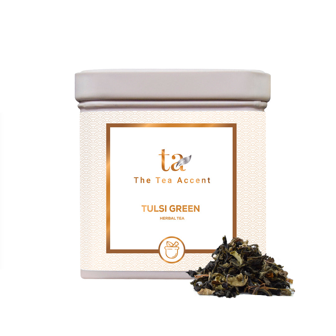 Buy Tulsi Holy Basil Green Tea Online Australia The Tea Accent