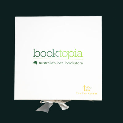 Booktopia Gift Box- Caffeine Free Turmeric Tisanes and Lola In The Mirror