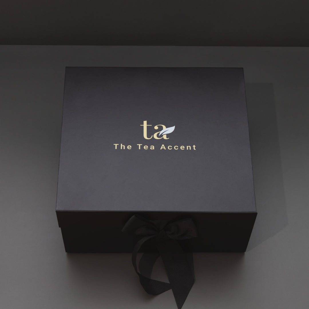 Teas & Mugs Gift Box- Relaxing Herbal Tisanes and Moroccan Design Kulhad