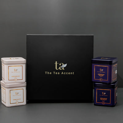 Teas for everyone Gift Box- Premium Black Teas & Green Teas Collection