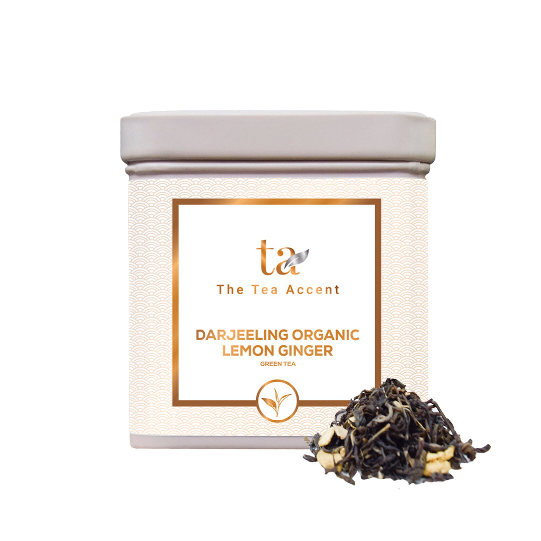 Darjeeling Organic Lemon Ginger Green Tea