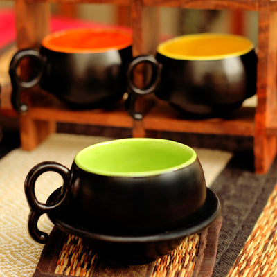 Multicolor Ceramic Cup Set