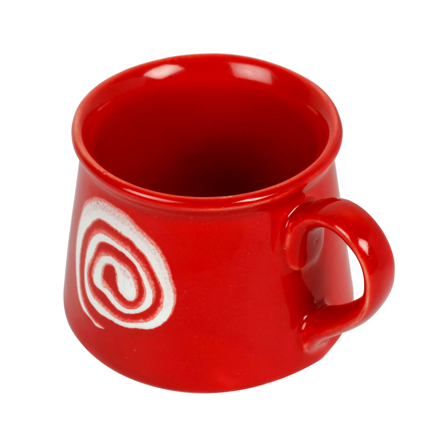Unique Pottery Cup - Red