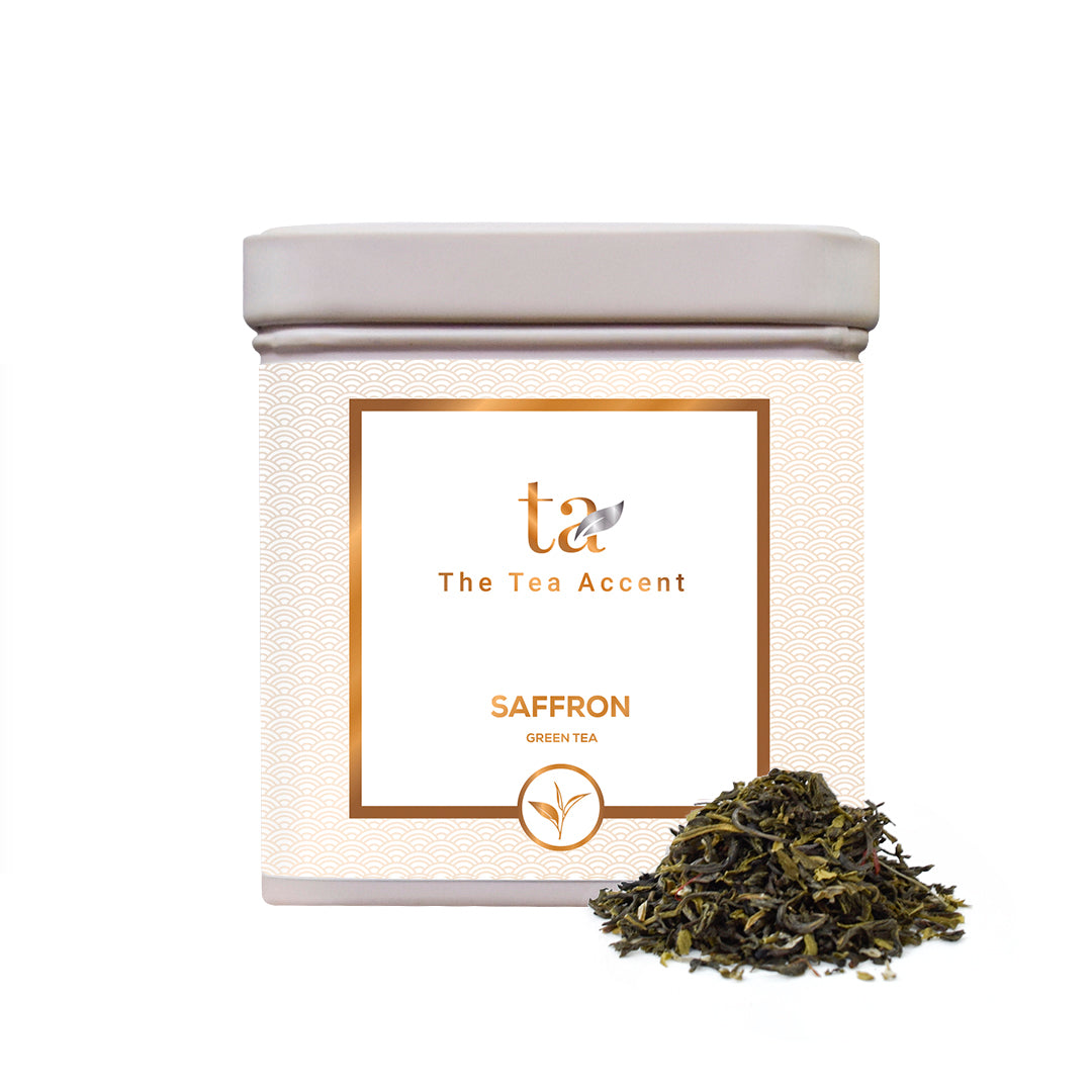 Buy Saffron Green Tea | Online Australia – The Tea Accent