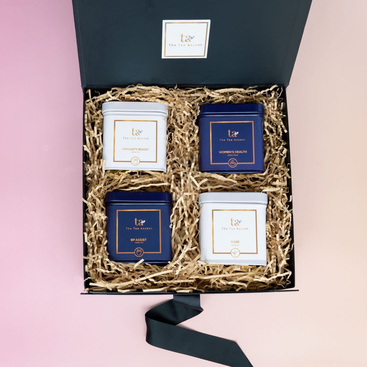 Thankful Gift Box- Premium Black Teas & Green Teas Collection